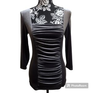 Boston Proper Velour Body Con Dress